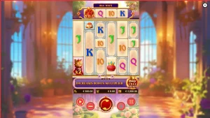 Tampilan visual slot Royal Paws Maxways dengan tema kucing kerajaan